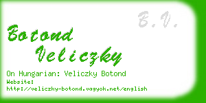 botond veliczky business card